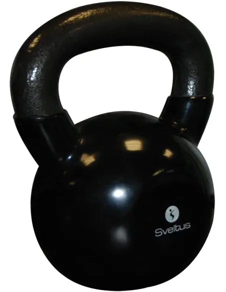 Hantel Sveltus Kettlebell 20 Kg Winylowy Czarny - 1