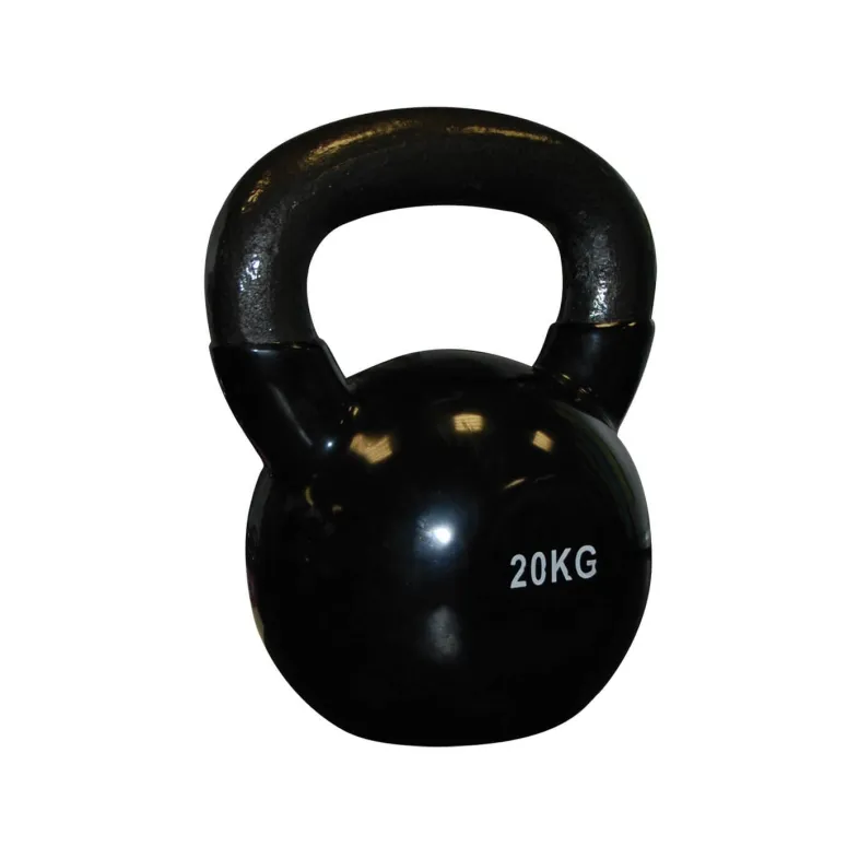 Hantel Sveltus Kettlebell 20 Kg Winylowy Czarny - 2