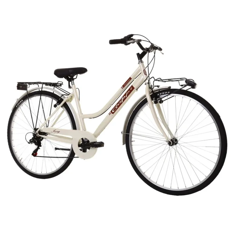 Rower Miejski Damski 28 Damka Bagażniki 6 Biegów - 1