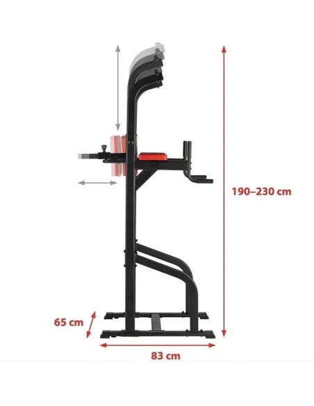 Stacja Podciągowa Ultrasport Power Tower Drążek - 4