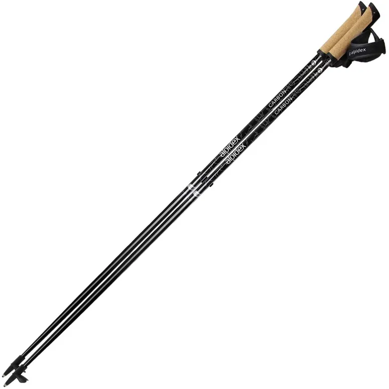Kijki Trekkingowe Nordic Walking Alipdex Carbon - 1