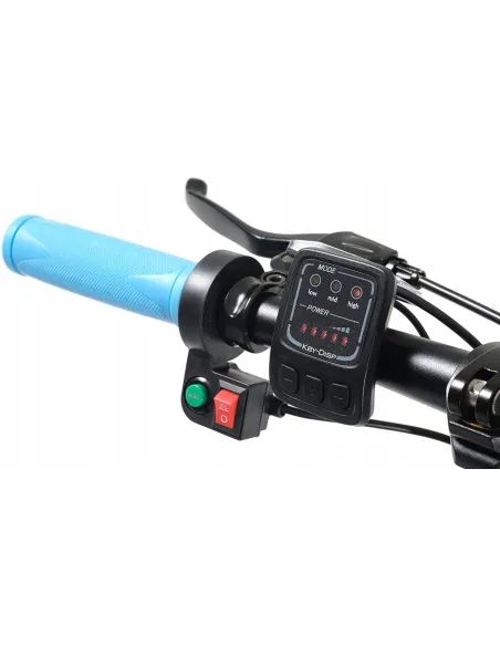 Elektryczny Rower Składany 20 Tarcze ALU 250W Wspomaganie Składak 3 Tryby