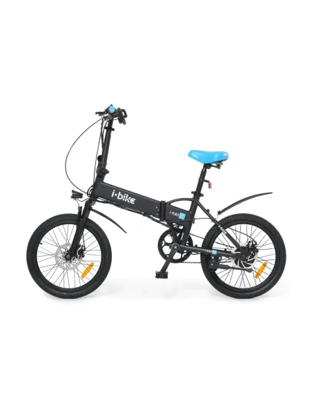 Elektryczny Rower Składany 20 Tarcze ALU 250W Wspomaganie 3 Tryby Stopka