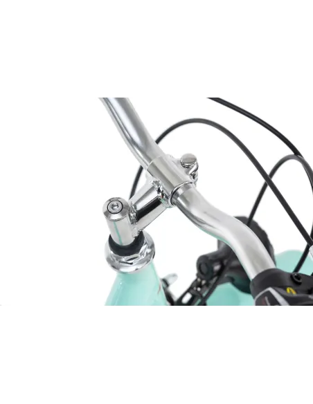 Dziewczęcy Rower Miejski 24 Damka Bagażnik Światła - 2