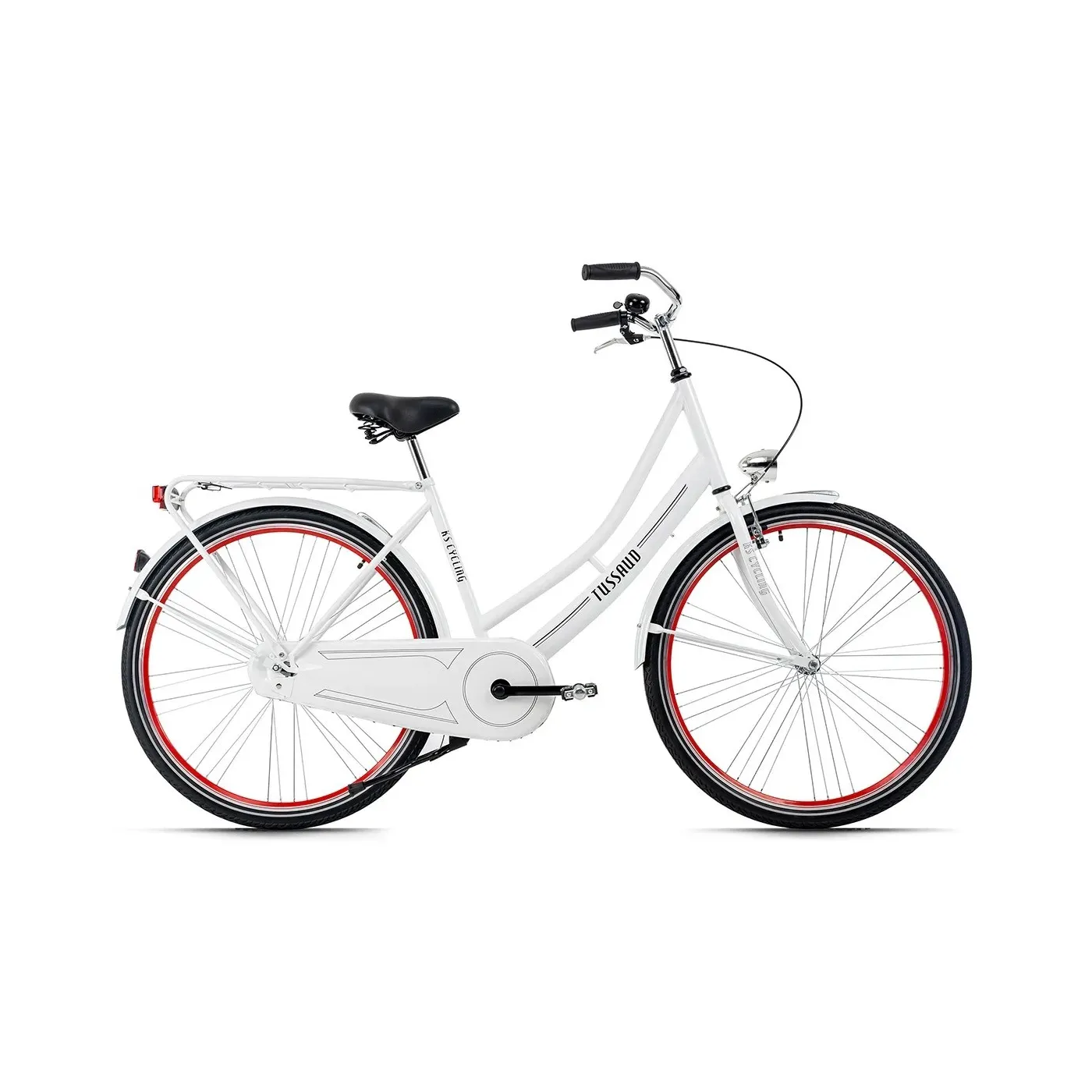 Miejski Rower Damski Jednobiegowy 28 Damka Światła - 1