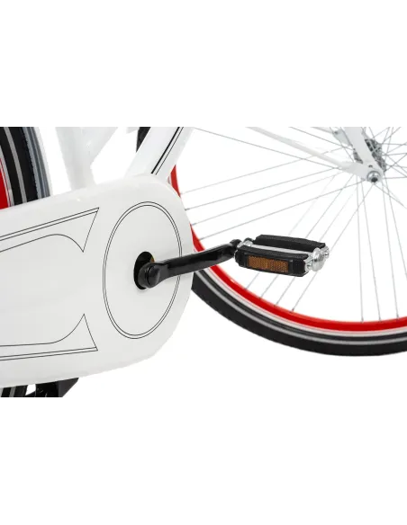 Miejski Rower Damski Jednobiegowy 28 Damka Światła - 4