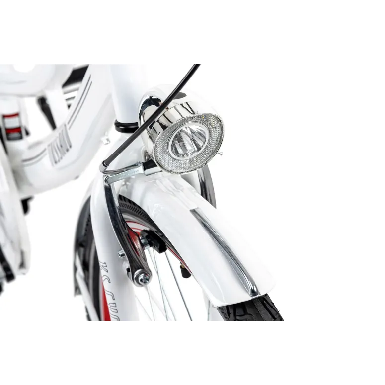 Miejski Rower Damski Jednobiegowy 28 Damka Światła - 3