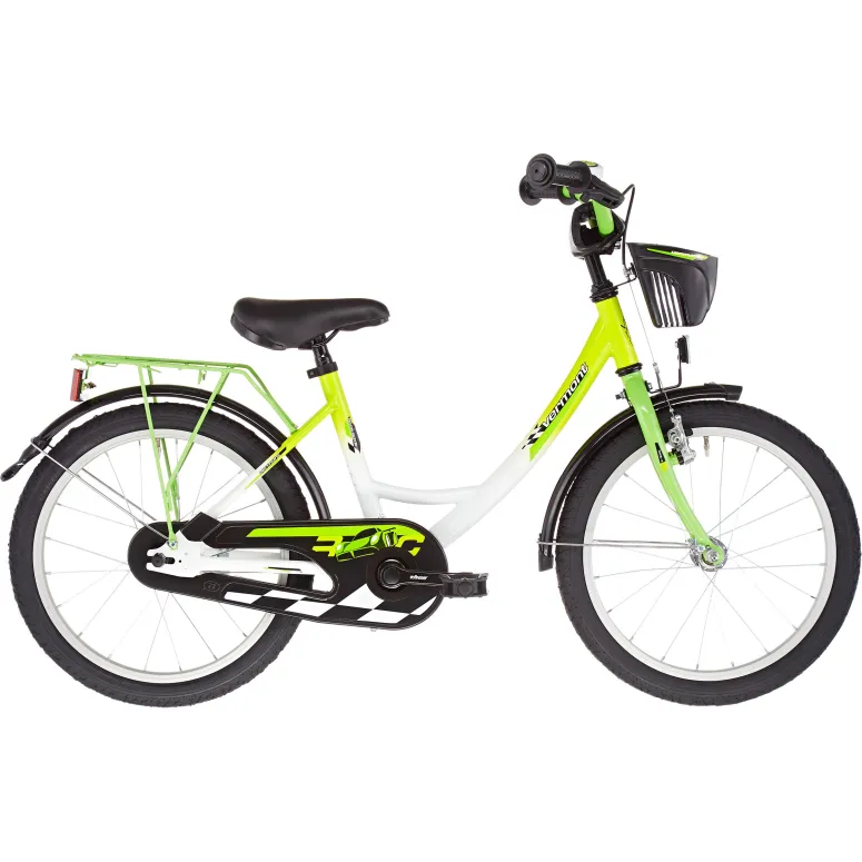 Rower Dziecięcy Chłopięcy 18 Kółka Boczne Bagażnik - 1