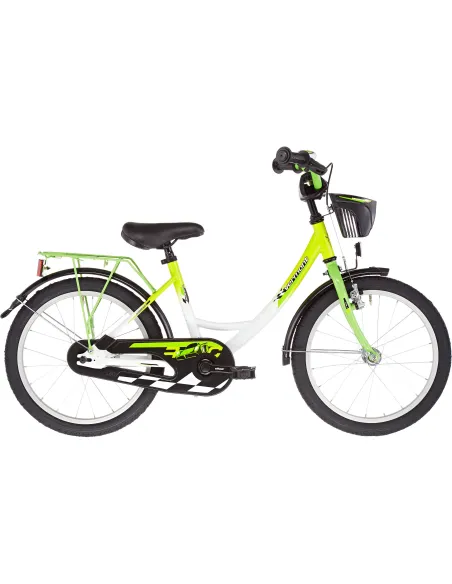 Rower Dziecięcy Chłopięcy 18 Kółka Boczne Bagażnik - 1