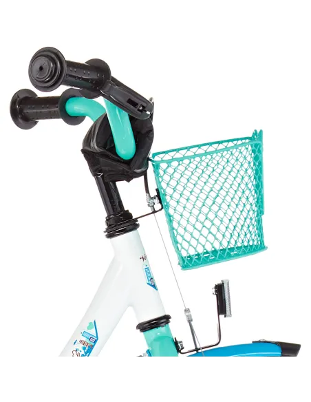 Rower Dziecięcy 18 Dziewczęcy Kółka Boczne Koszyk - 2