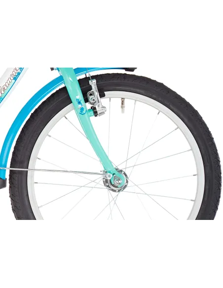 Rower Dziecięcy 18 Dziewczęcy Kółka Boczne Koszyk - 3