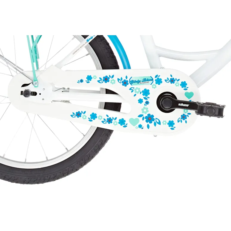 Rower Dziecięcy 18 Dziewczęcy Kółka Boczne Koszyk - 4