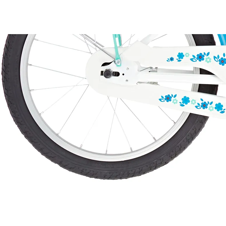 Rower Dziecięcy 18 Dziewczęcy Kółka Boczne Koszyk - 5