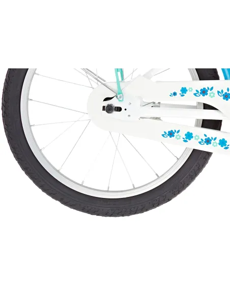 Rower Dziecięcy 18 Dziewczęcy Kółka Boczne Koszyk - 5