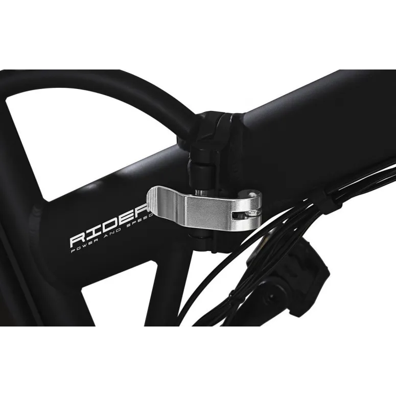 Rower Elektryczny Składany 20 Fatbike ALU Składak Wspomaganie 5 Tryb Tarcze