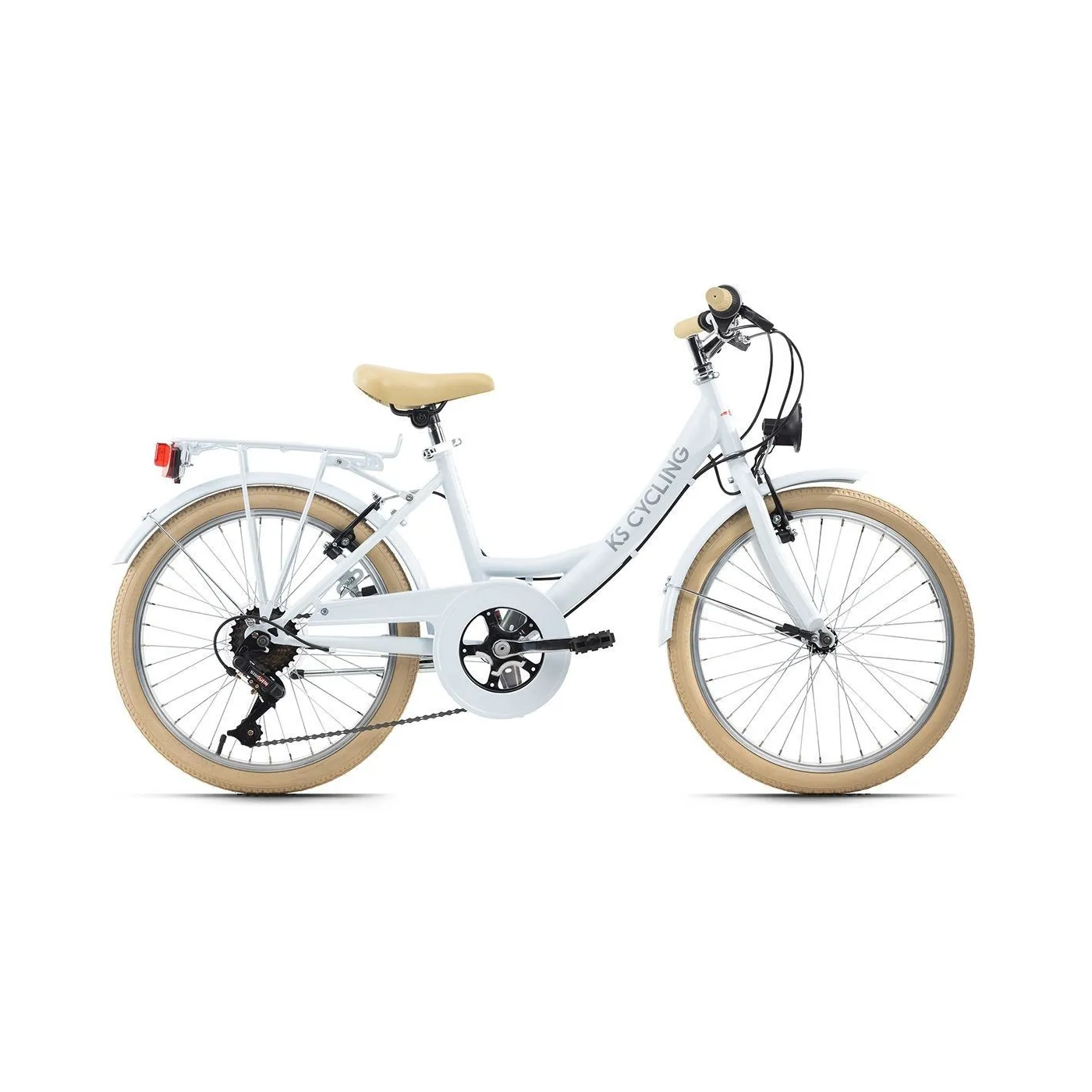 Rower Dziecięcy 20 Miejski Dziewczęcy Bagażnik - 1