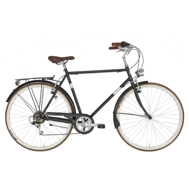 Rower Miejski Retro Męski 28 Bagażnik Światła - 1