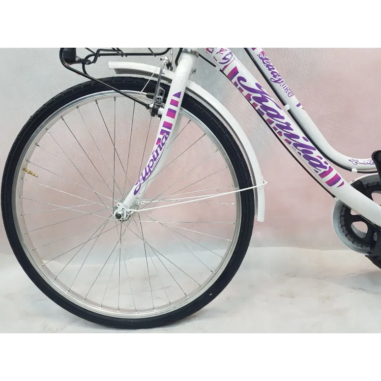 Rower Miejski Dziewczęcy 26 Bagażniki 6 Biegów - 6