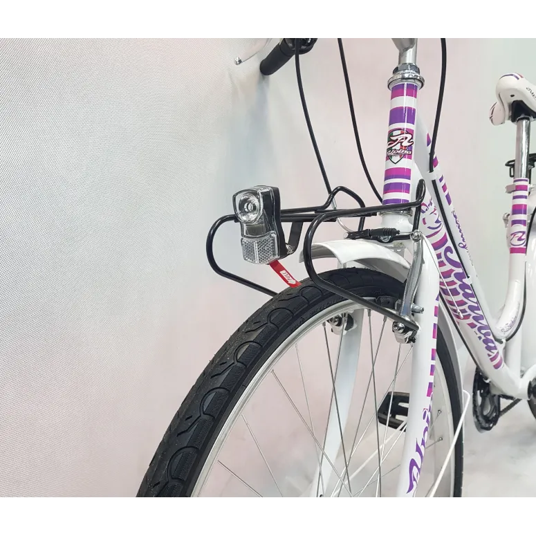 Rower Miejski Dziewczęcy 26 Bagażniki 6 Biegów - 3