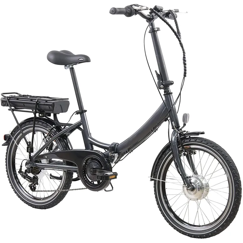 Rower Elektryczny Składany 20 Miejski ALU Unisex - 1