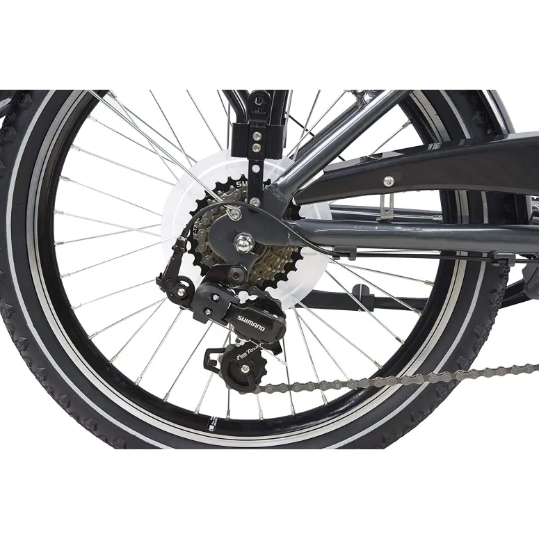 Rower Elektryczny Składany 20 Miejski ALU Unisex - 4