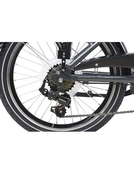 Rower Elektryczny Składany 20 Miejski ALU Unisex - 4