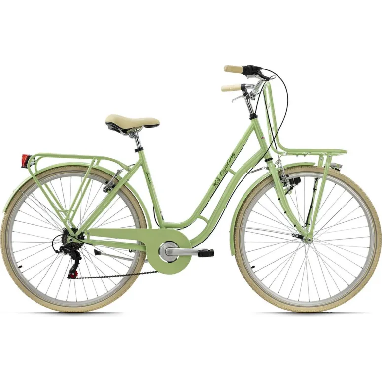 Rower Miejski Damski 28 Retro Bagażniki Dynamo - 1