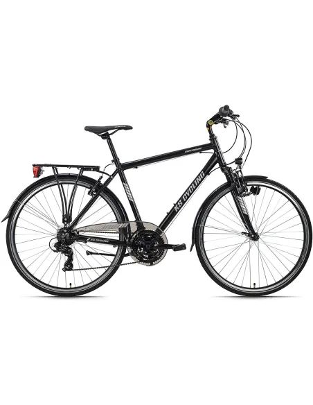 Męski Rower Trekkingowy 28 Turystyczny Alu Bagażnik - 1