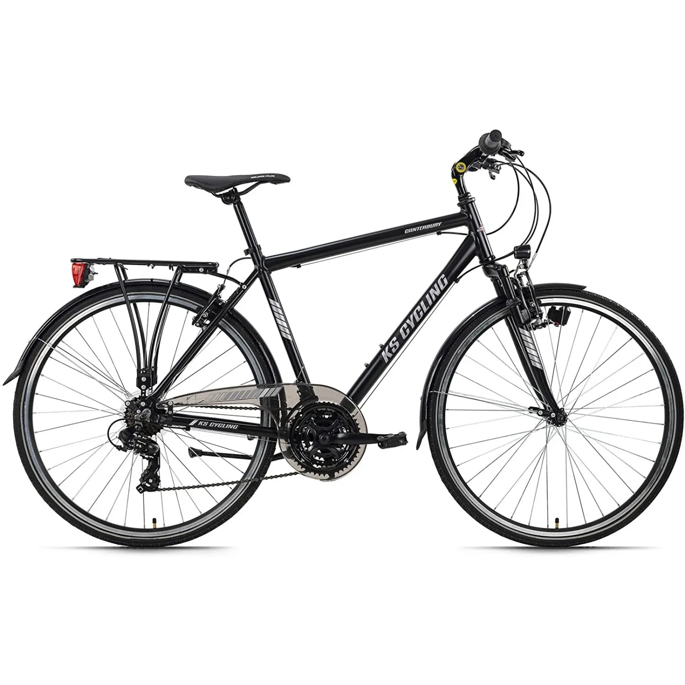 Męski Rower Trekkingowy 28 Turystyczny Alu Bagażnik - 1