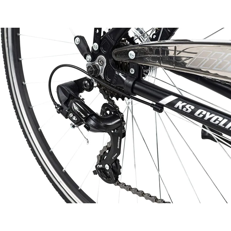 Męski Rower Trekkingowy 28 Turystyczny Alu Bagażnik - 8