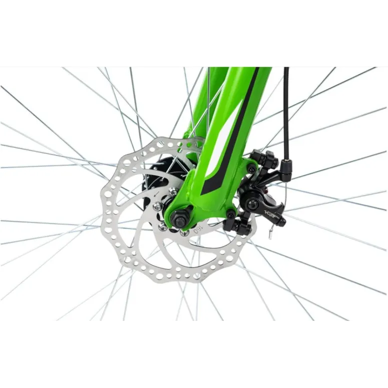 Rower Górski 26 Damski Męski Amortyzowany Widelec Tarcze Błotniki Światła - 5