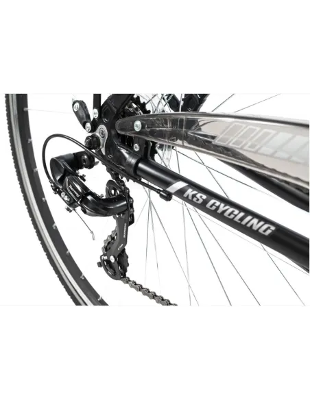 Męski Rower Trekkingowy 28 Bagażnik 21 Biegów ALU - 6