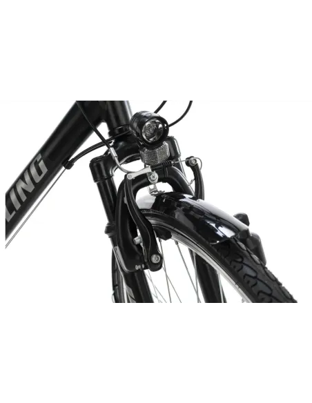 Męski Rower Trekkingowy 28 Bagażnik 21 Biegów ALU - 4