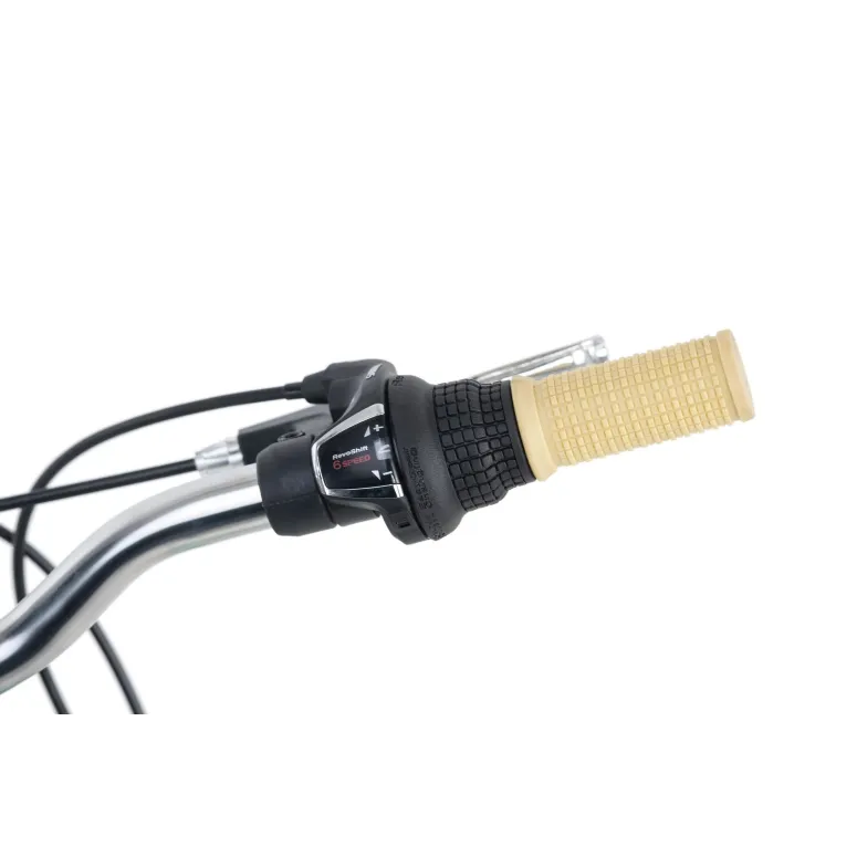 Dziewczęcy Rower Miejski 24 Damka Bagażnik Światła - 3