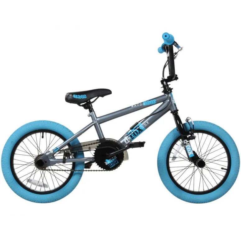 Rower BMX Dziecięcy 16 Stalowy Pegi 5+ 100-120cm Osłona Łańcucha V-brake