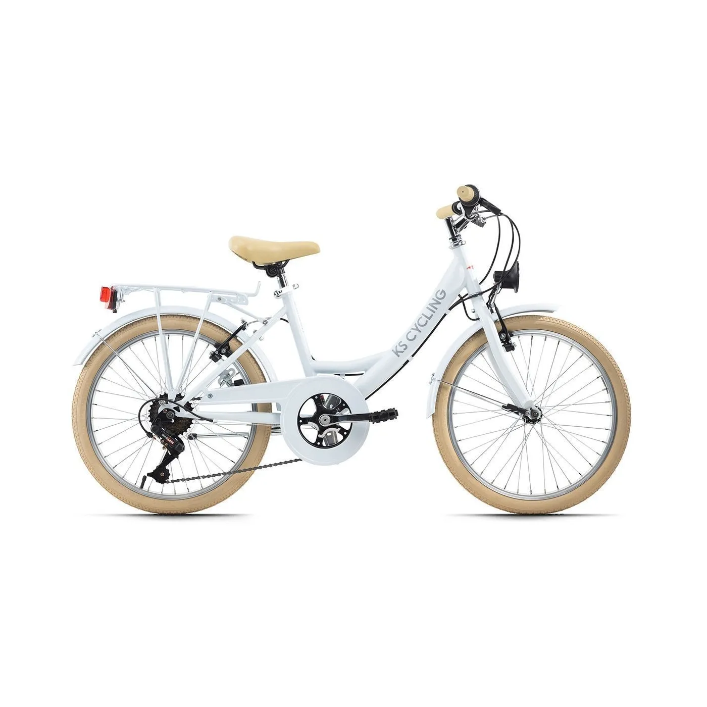 Rower Dziecięcy 20 Miejski Dziewczęcy Bagażnik - 1