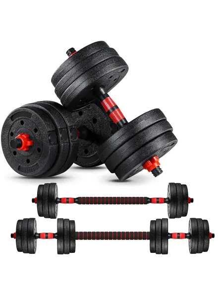 Hantle Regulowane MOVTOTOP Sztanga 20 Kg Fitness - 1