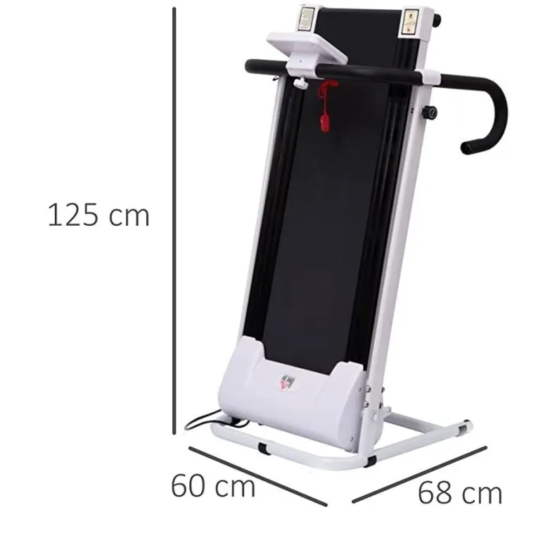 Bieżnia Homcom A90-001WT Składana Max 100KG LCD - 3