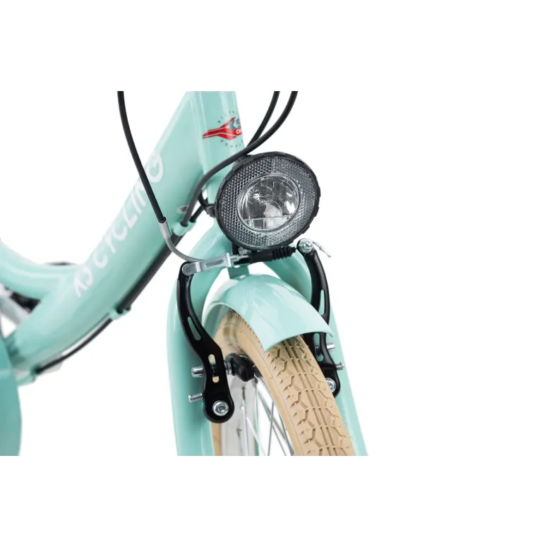 Dziewczęcy Rowerek Miejski 20 Bagażnik 6 Biegów - 4