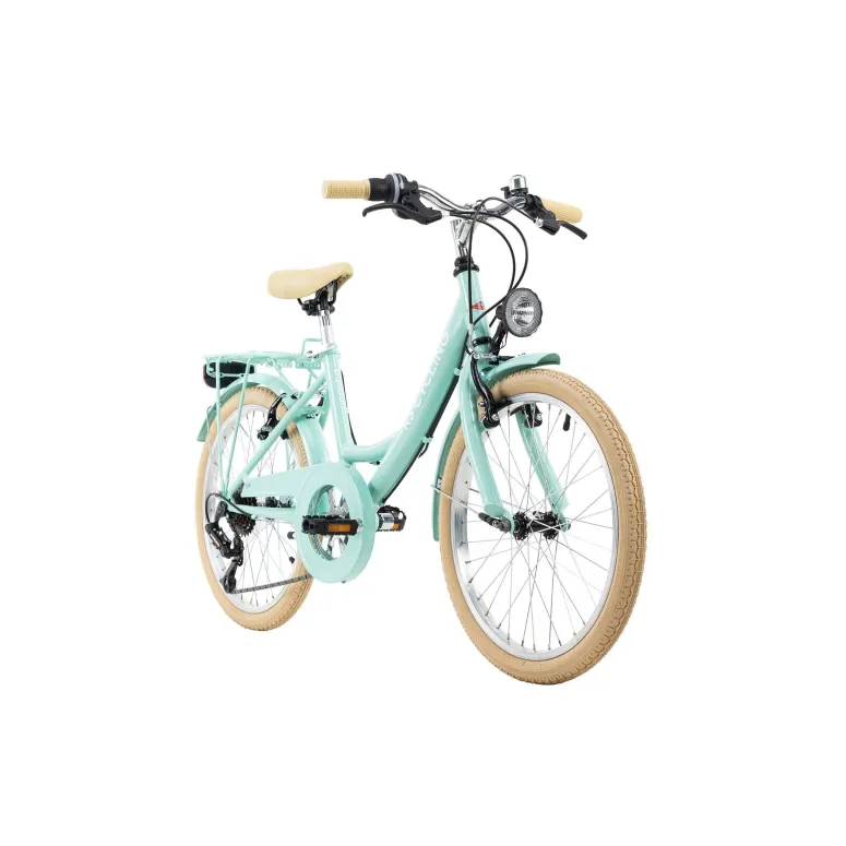 Dziewczęcy Rowerek Miejski 20 Bagażnik 6 Biegów - 9