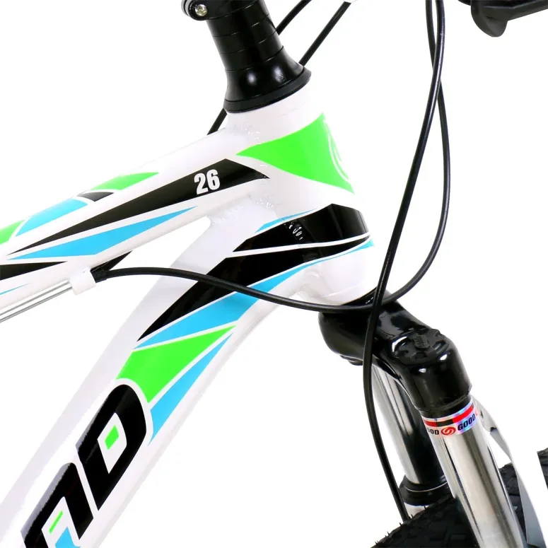 Rower Górski MTB Unisex 26 ALU Tarcze Amortyzacja - 4