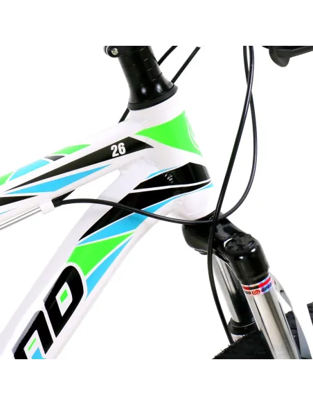 Rower Górski MTB Unisex 26 ALU Tarcze Amortyzacja - 4