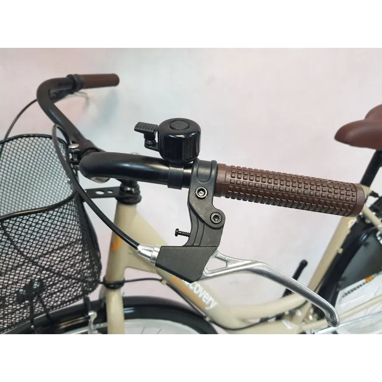 Rower Miejski Damski Jednobieg 26 Koszyk Bagażnik - 3