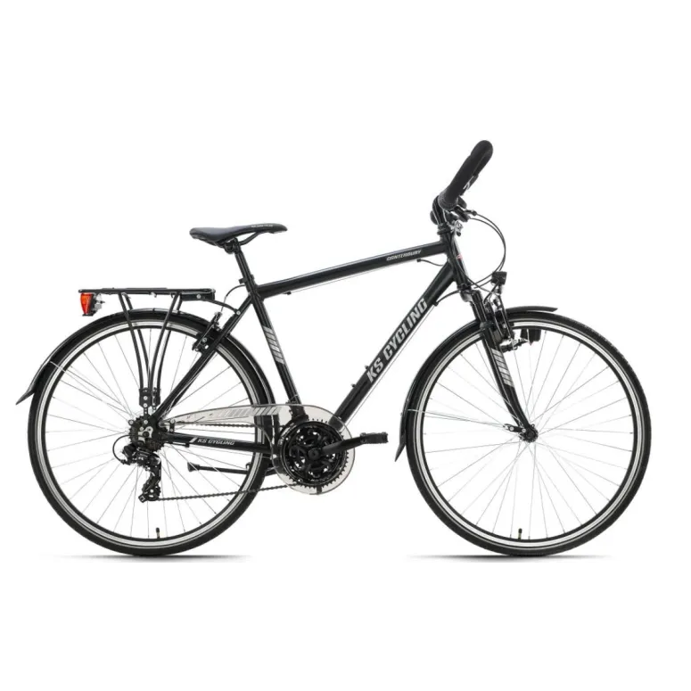 Męski Rower Trekkingowy 28 Bagażnik 21 Biegów ALU - 1