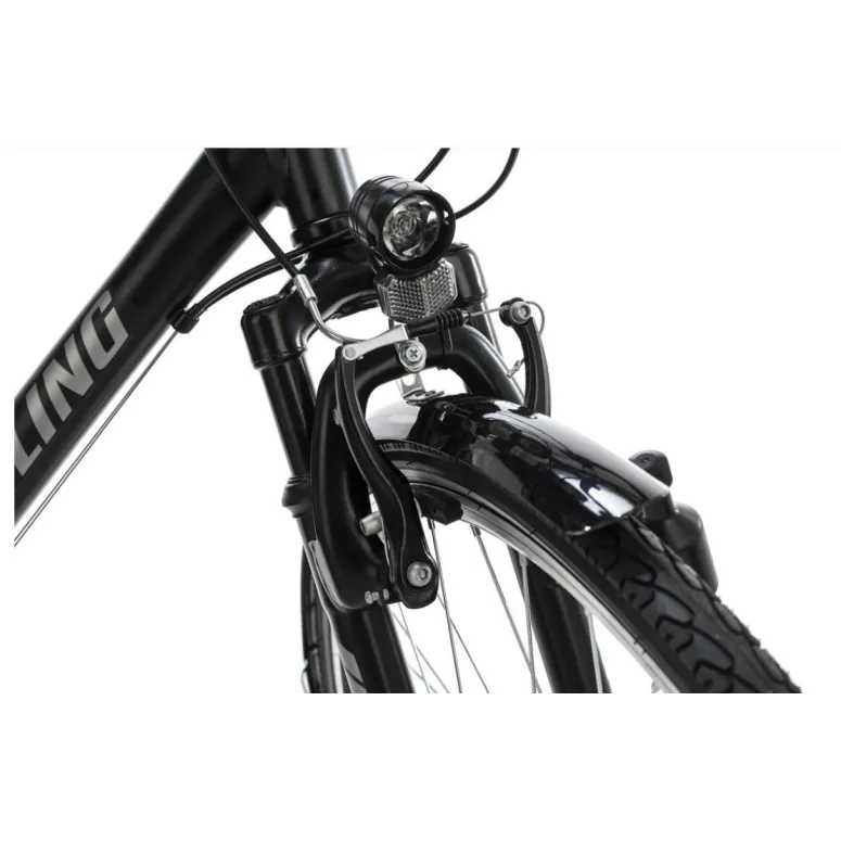 Męski Rower Trekkingowy 28 Bagażnik 21 Biegów ALU - 5