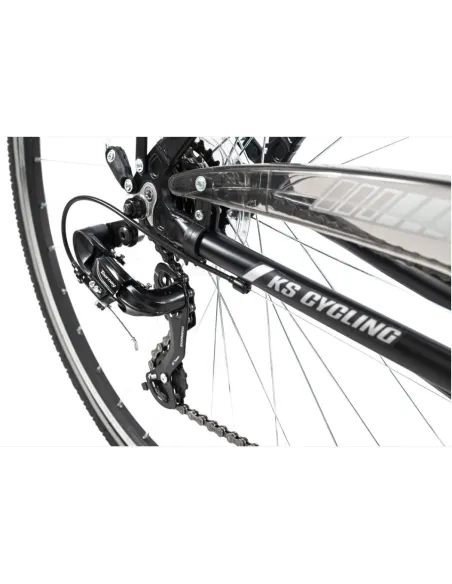 Męski Rower Trekkingowy 28 Bagażnik 21 Biegów ALU - 7