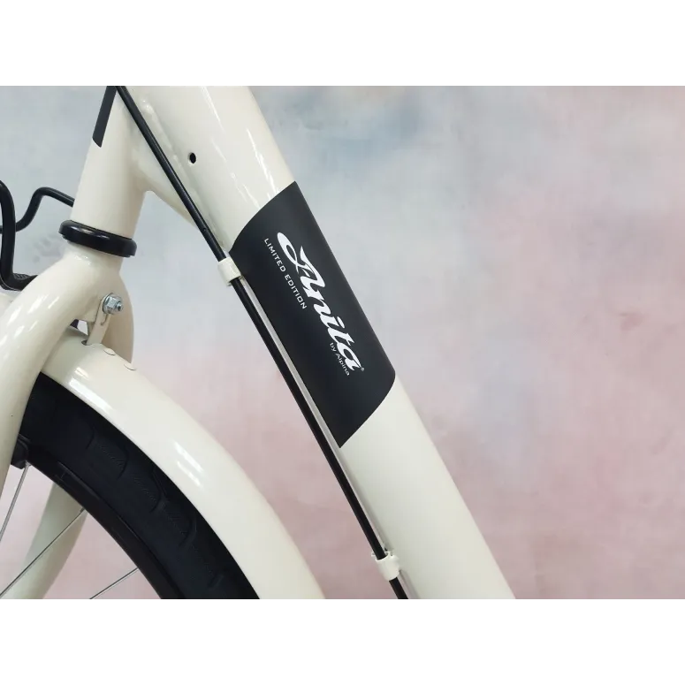 Damski Rower Miejski Retro 26 Jeden Bieg Bagażniki - 3