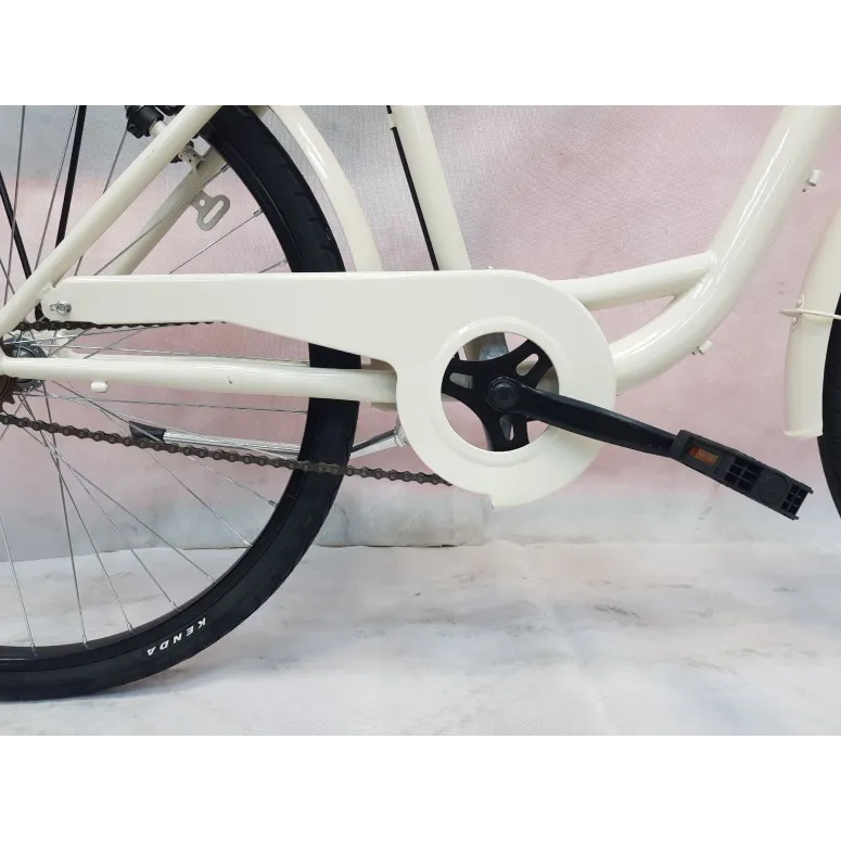 Damski Rower Miejski Retro 26 Jeden Bieg Bagażniki - 7