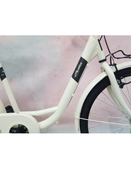 Damski Rower Miejski Retro 26 Jeden Bieg Bagażniki - 8