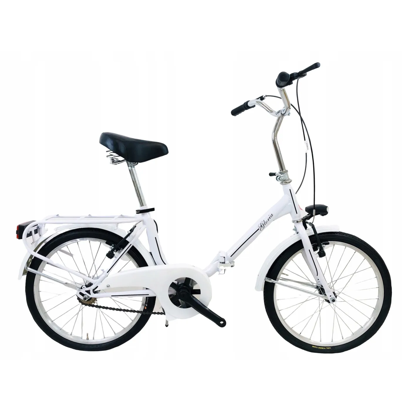 Składany Rower Miejski 20 Bagażnik Oświetlenie - 1